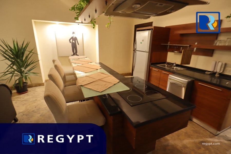 Open kitchen in a Ground Floor for Rent