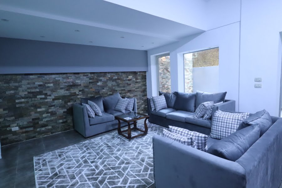 Nice reception with a nice sunlight for rent in maadi