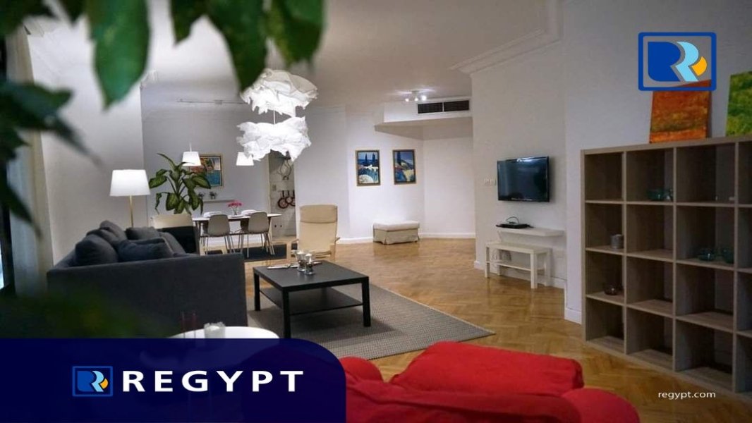 Ground floor with new finishing in maadi sarayat