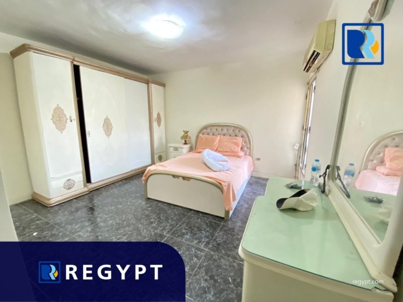 Bedroom with natural sunlight and airy atmosphere in maadi