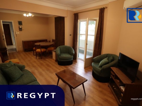 Wide reception with balcony with sunlight and airy apartment in Ground Floor In Degla