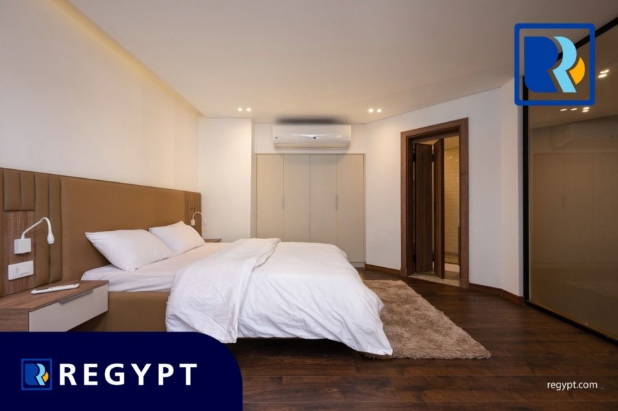 The main bedroom in a Ultra Modern Ground Floor for rent