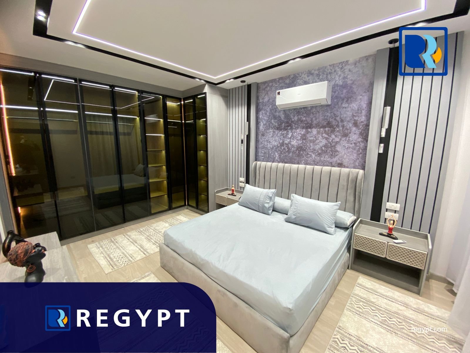 Furnished Bedroom in a High-end Apartment For Rent