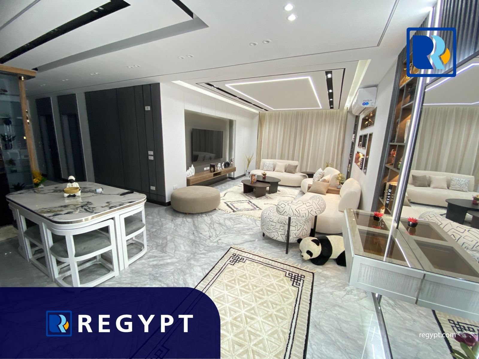 Brand new reception in a High-end Apartment For Rent