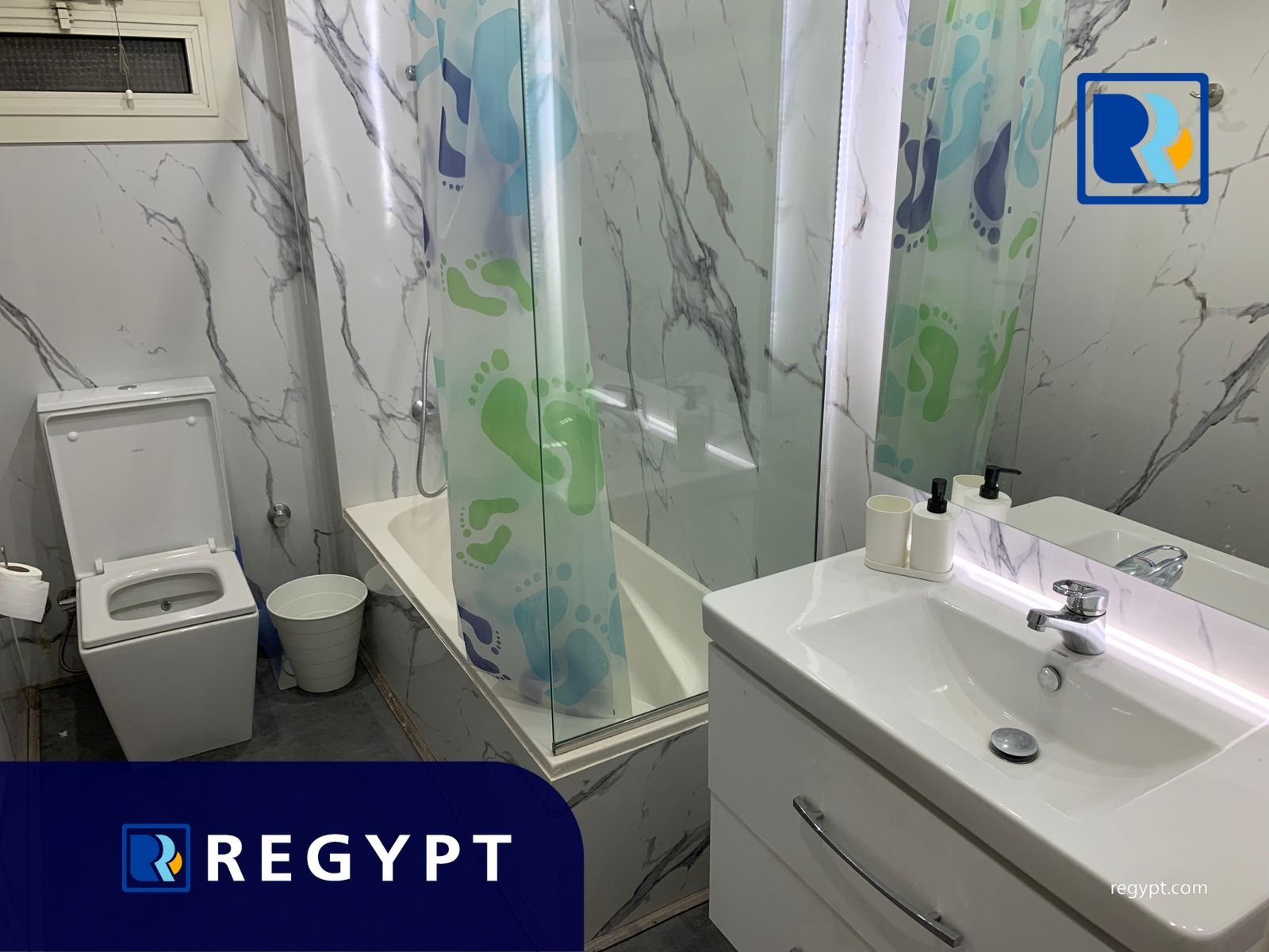 First bathroom renovated recently in a Modern Ground floor For Rent