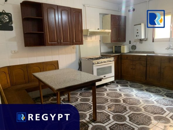 Kitchen full of appliances in a Nice Furnished Apartment For Rent