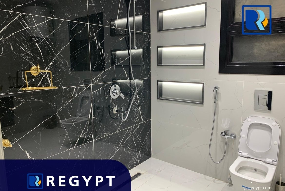 Renovated bathroom in a Nice Furnished Apartment For Rent