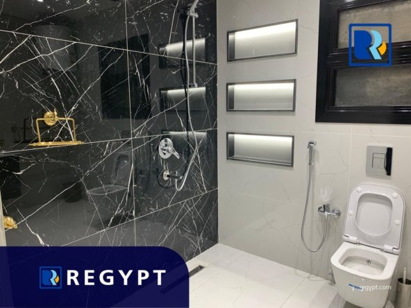 Renovated bathroom in a Nice Furnished Apartment For Rent