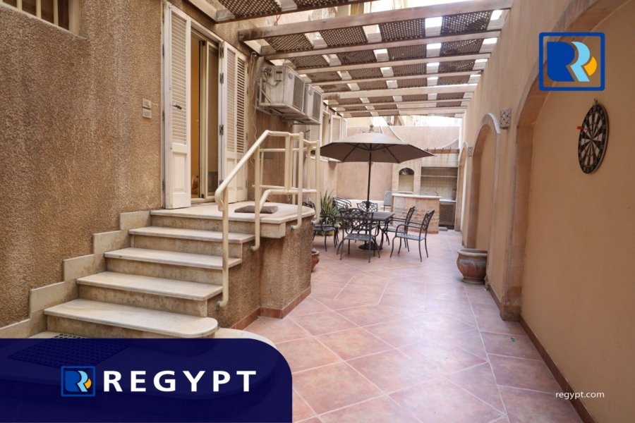 Outdoor space very quite in maadi degla for rent