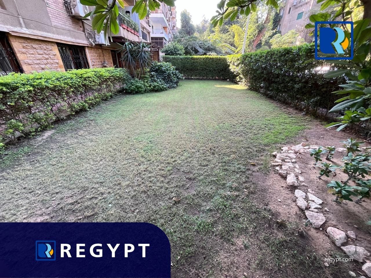 Wide garden in a ground floor For Rent in Maadi
