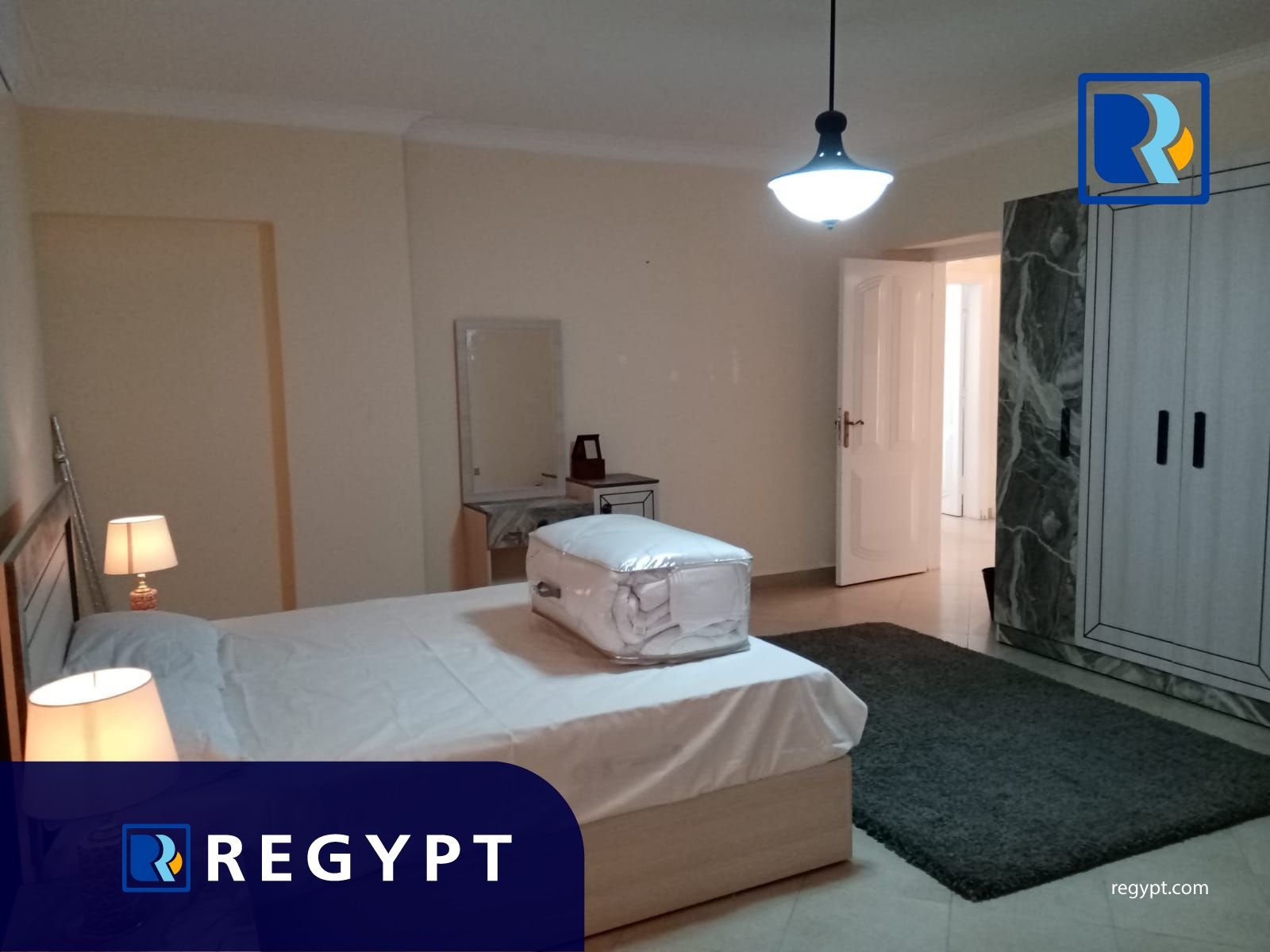 Second bedroom in a Fully equipped Apartment For Rent