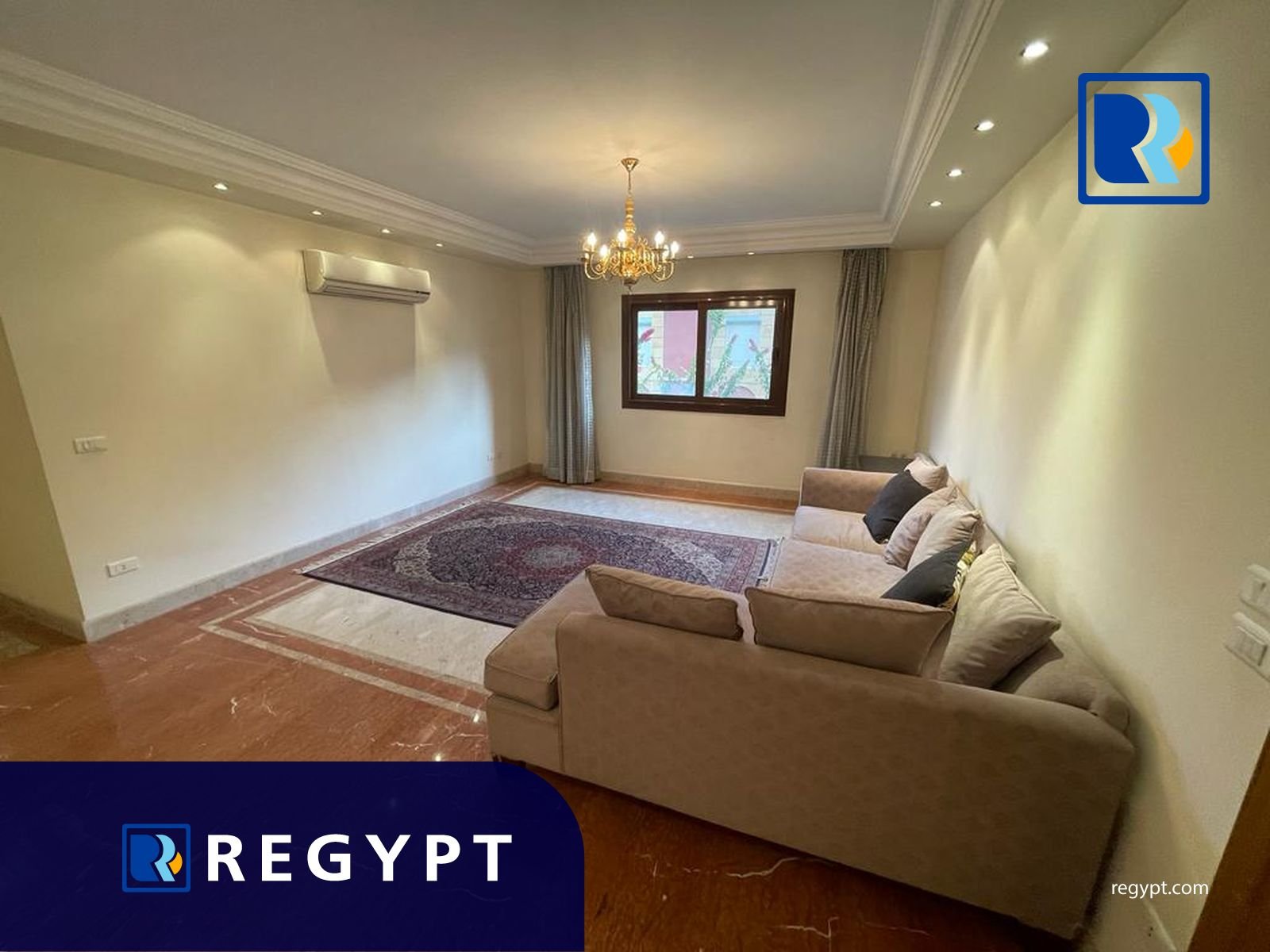 Living room in a Apartment For Rent In Sarayat