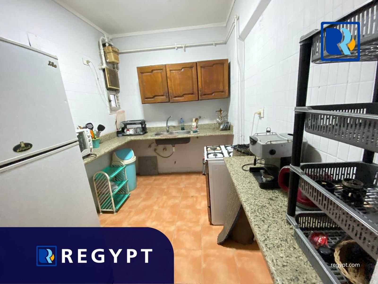 Kitchen in a Affordable luxury Apartment