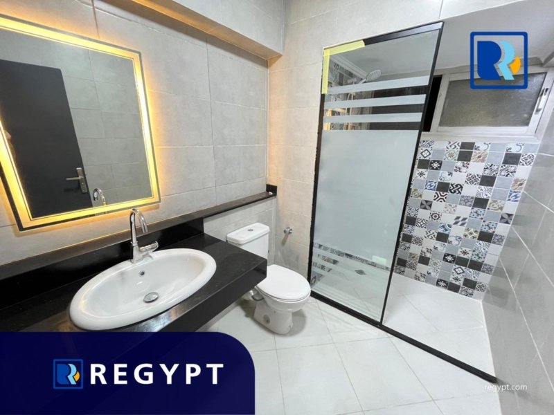 Bathroom with shower in a Exclusive Apartment for rent