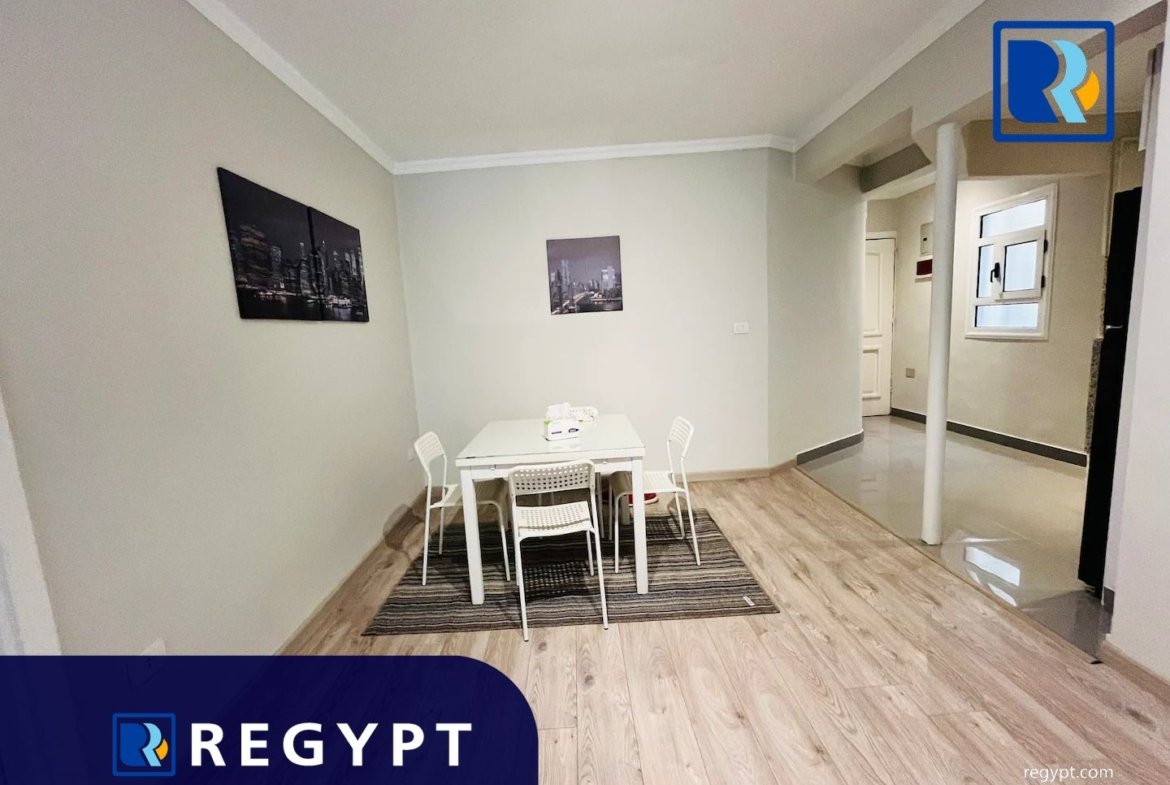 Cozy dining area with modern finishing