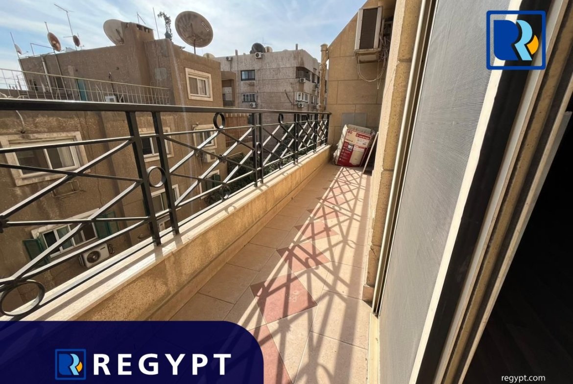Balcony in a New Furnished Apartment For Rent