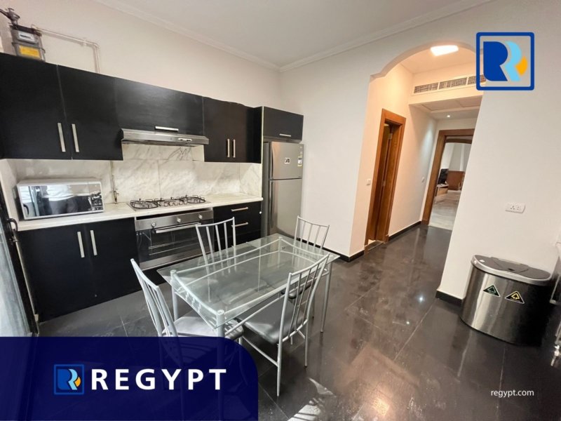 Kitchen with full of appliances in a luxury Ground Floor For Rent ,