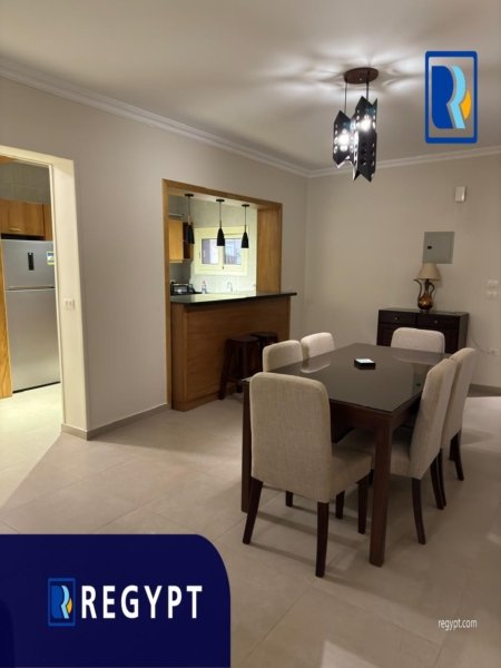 Dining area with open kitchen for rent in maadi sarayat