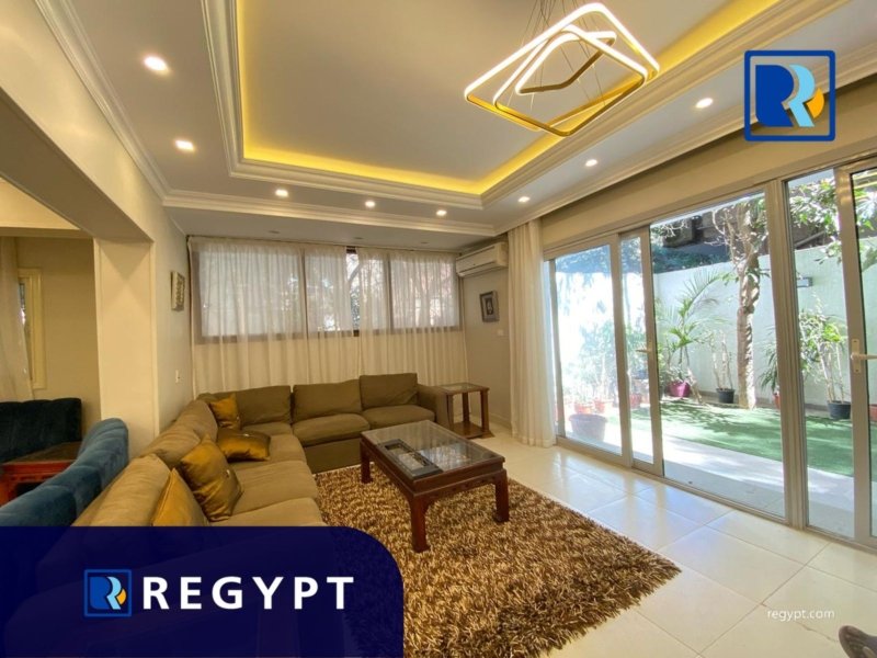 Reception looking view garden in maadi sarayat