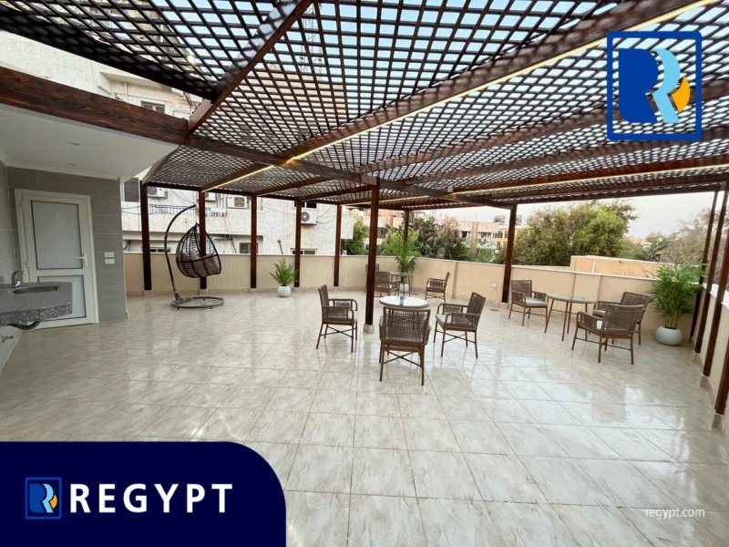 Furnished studio-Roof-for-rent-in-maadi-degla-Regypt-real-estate-company