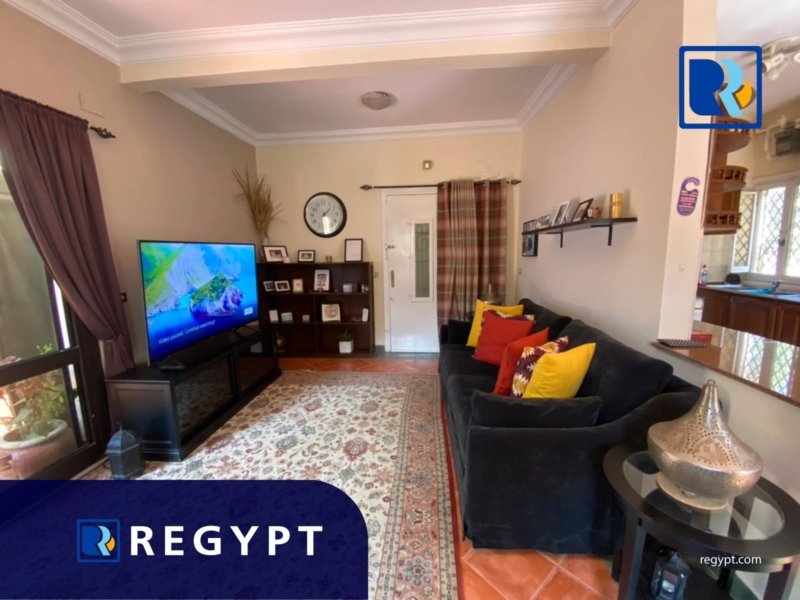 Cozy reception with comfort mood in Penthouse For Rent in maadi cairo