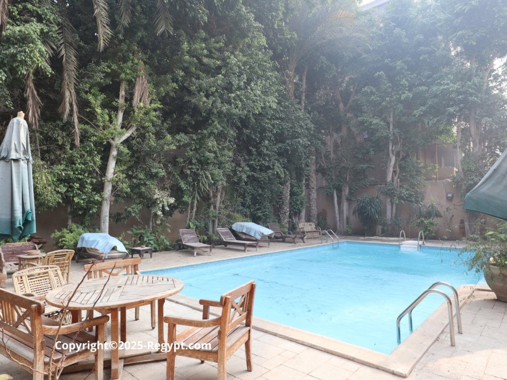 Compound-el-ayoti-in-sarayat-el-maadi-apartment-for-rent-in-maadi-with-pool, popular Residential Compounds In Maadi