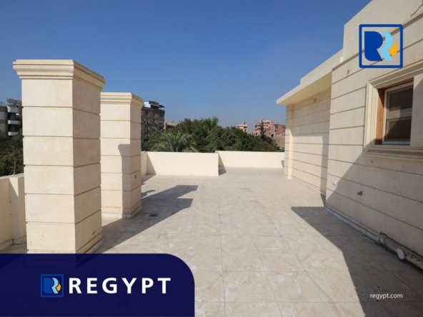 Semi Furnished Penthouse for rent in maadi sarayat in cairo