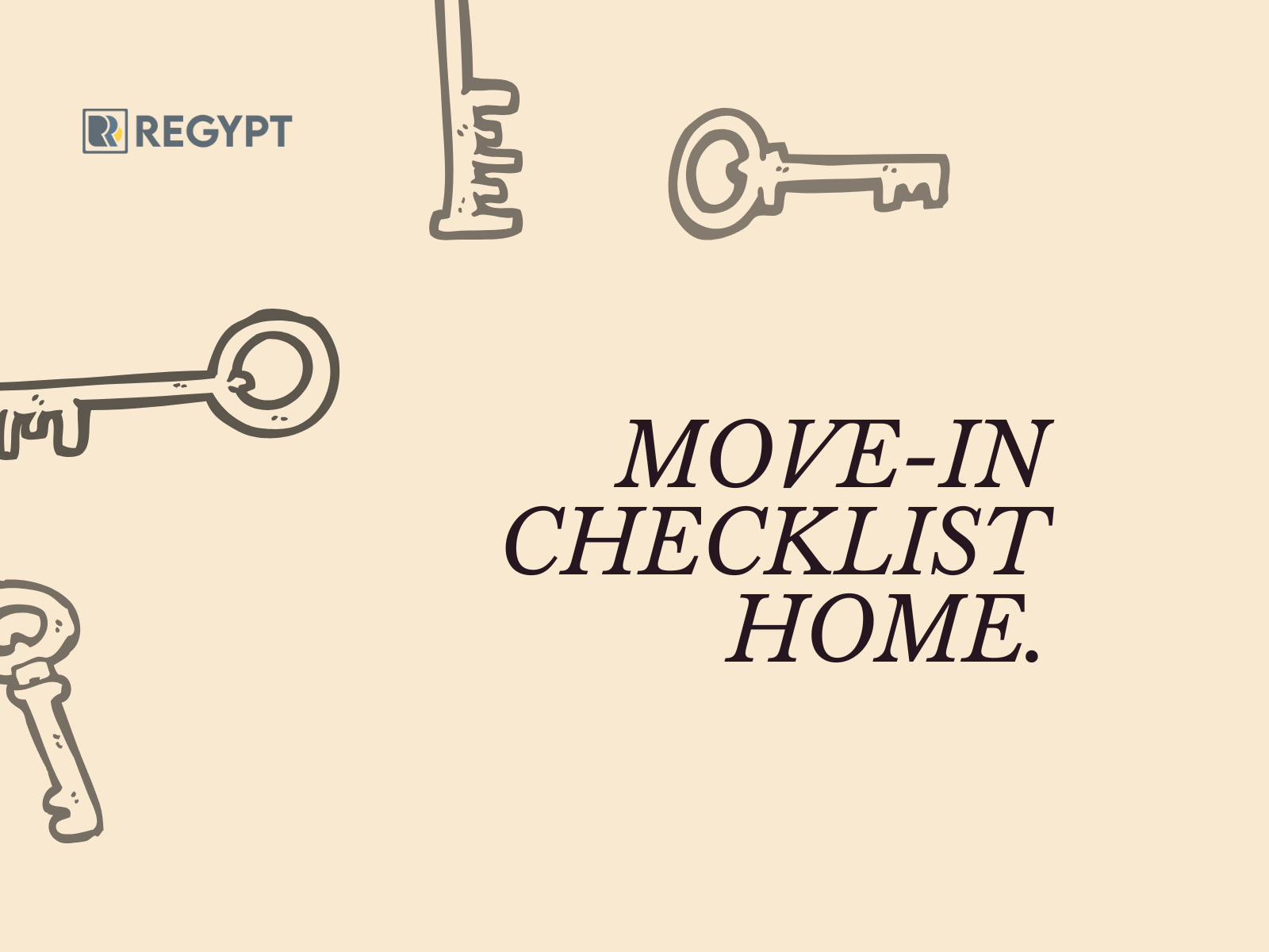 Move-in checklist for expats inventory list, condition, amenities